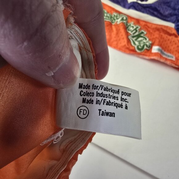 Vintage Cabbage Patch Clothes Football Uniform Jersey #9 Blue Orange 1980s CPK - Picture 10 of 10